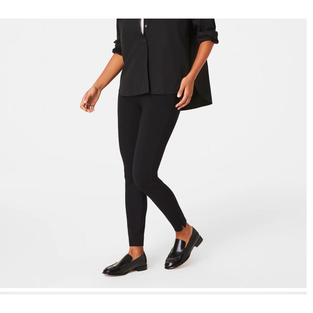 SPANX The Perfect Pant Ankle Skinny Ankle & Cropped Black Med